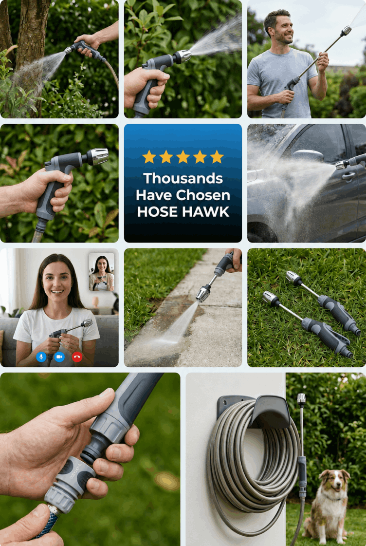 Hose Hawk pressure washer happy customers